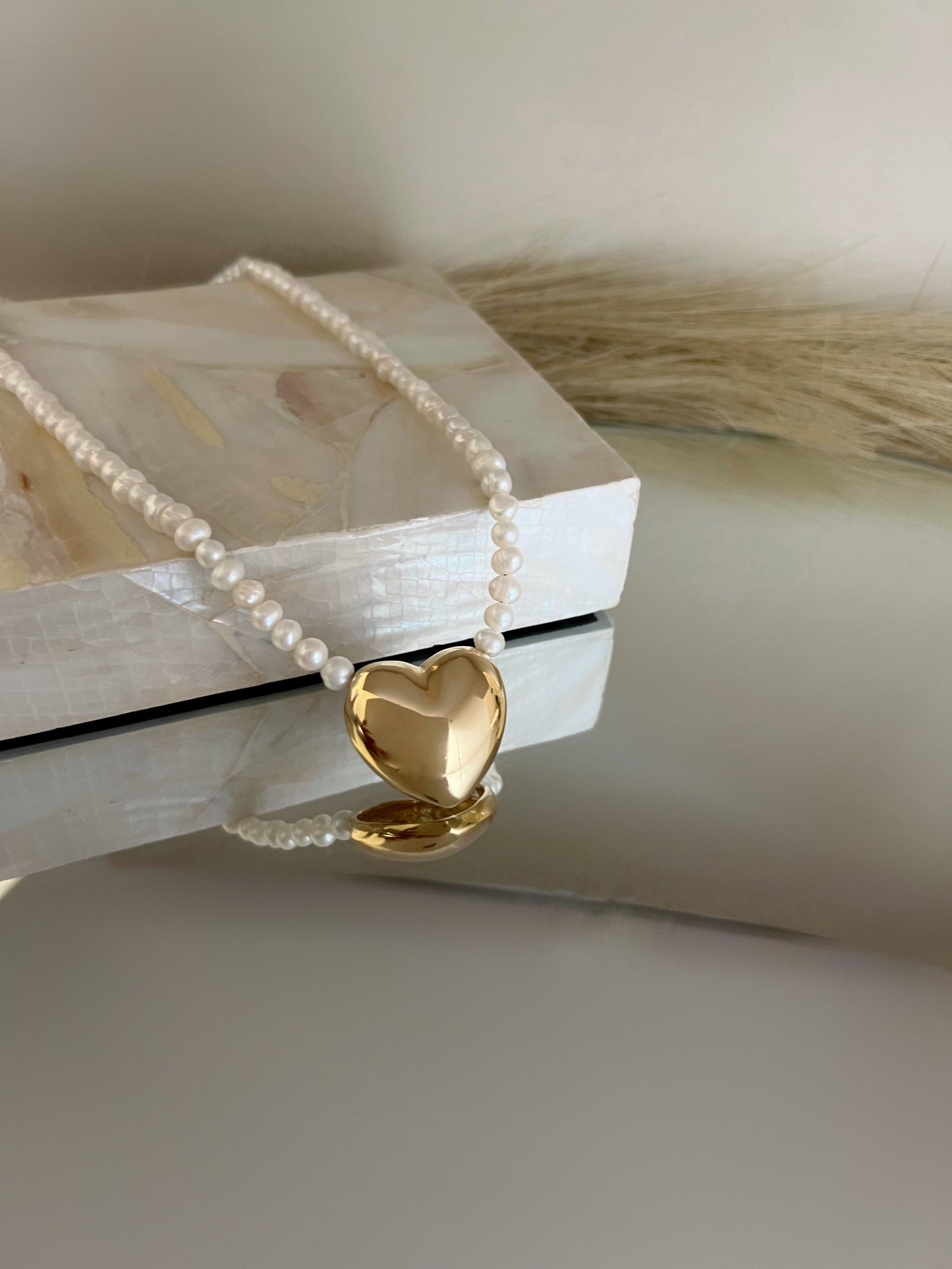 Golden Heart Necklace
