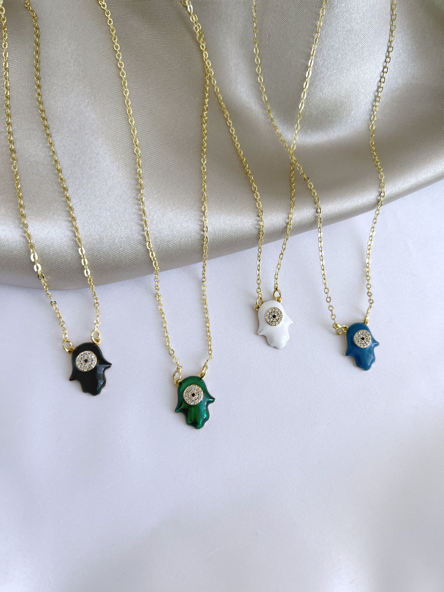 Lucky Hamsa Necklace
