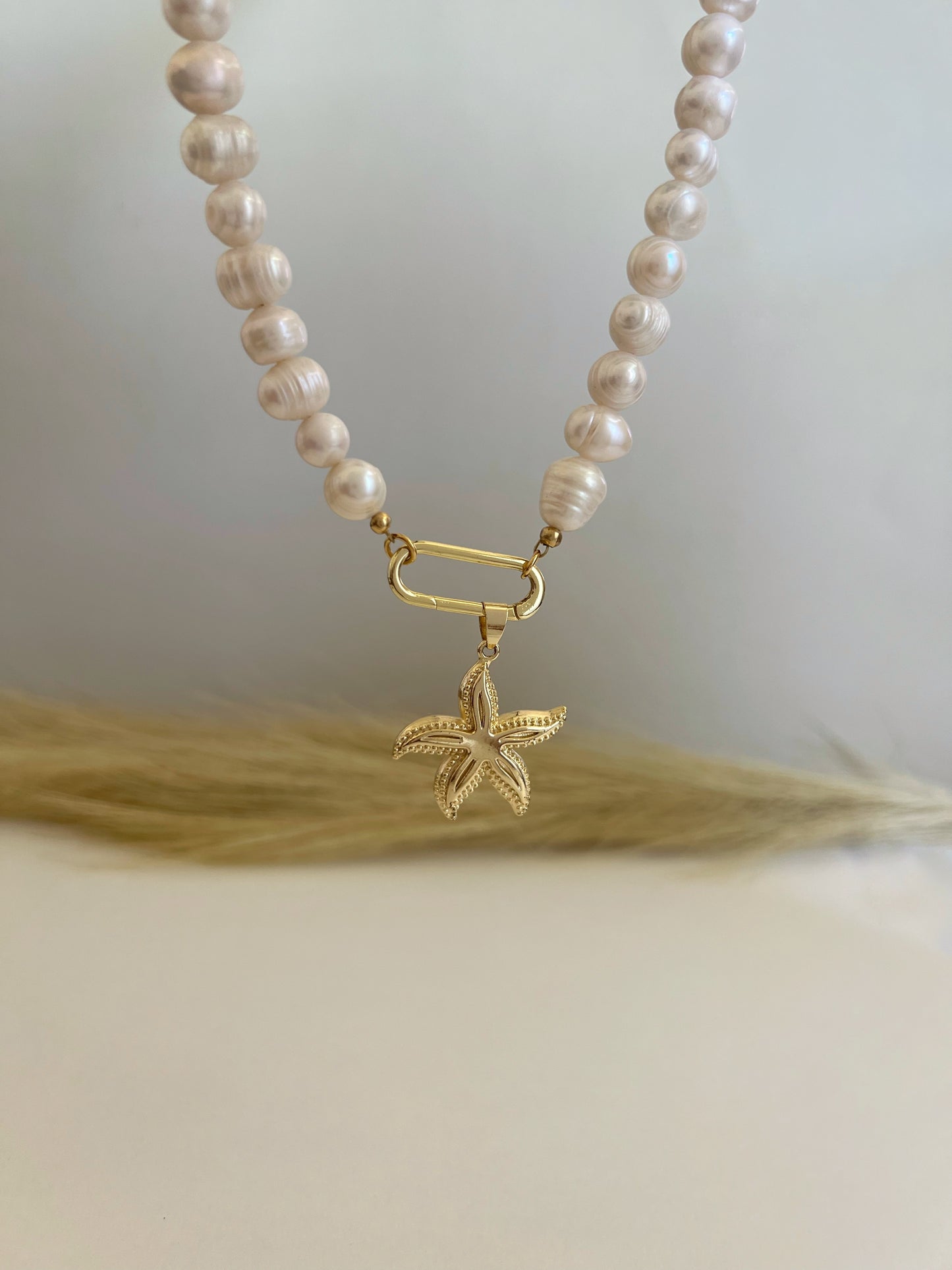 Starfish & Pearls Necklace