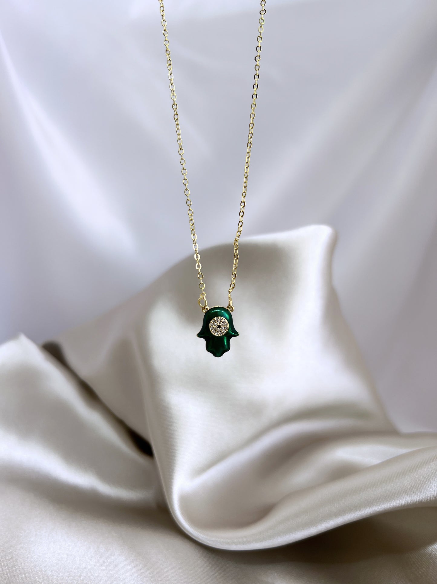Lucky Hamsa Necklace