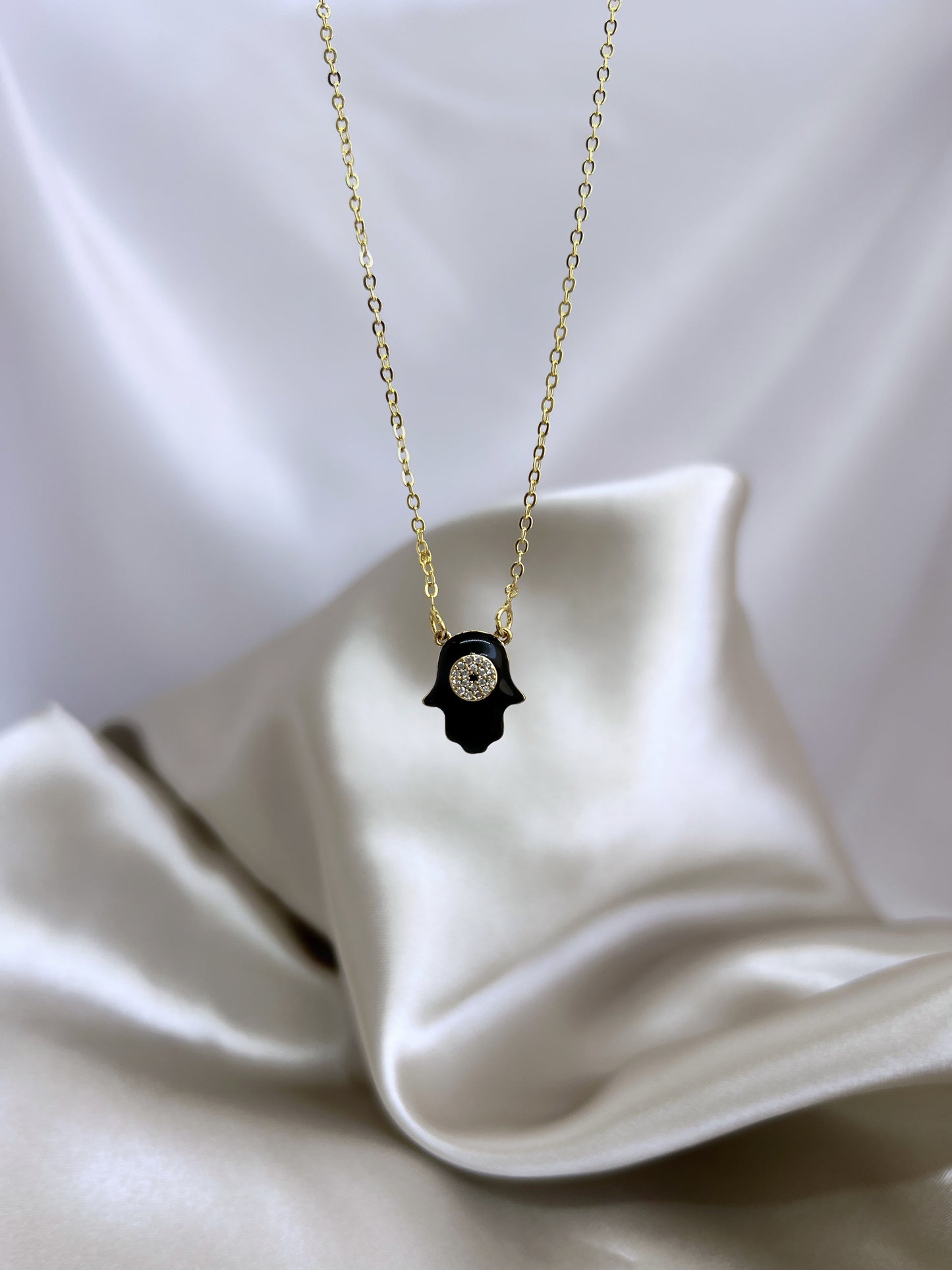 Lucky Hamsa Necklace