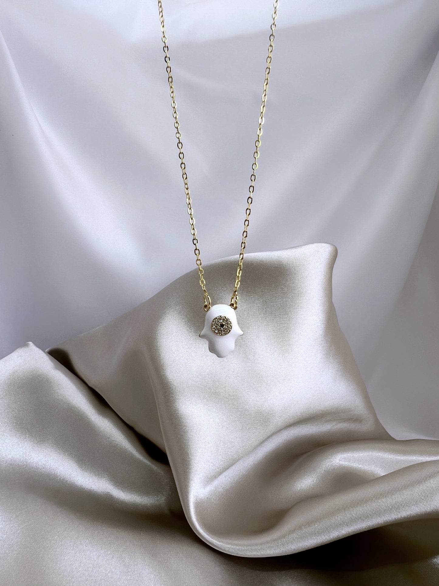 Lucky Hamsa Necklace