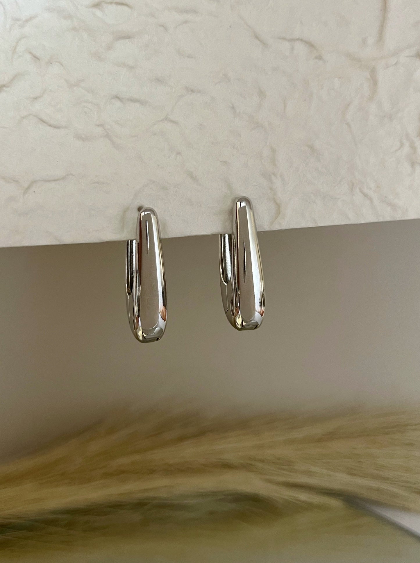 Silver Drops Earrings