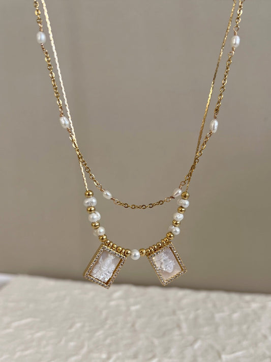 Escapulario Doble Necklace