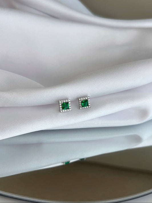 Square Halo Studs