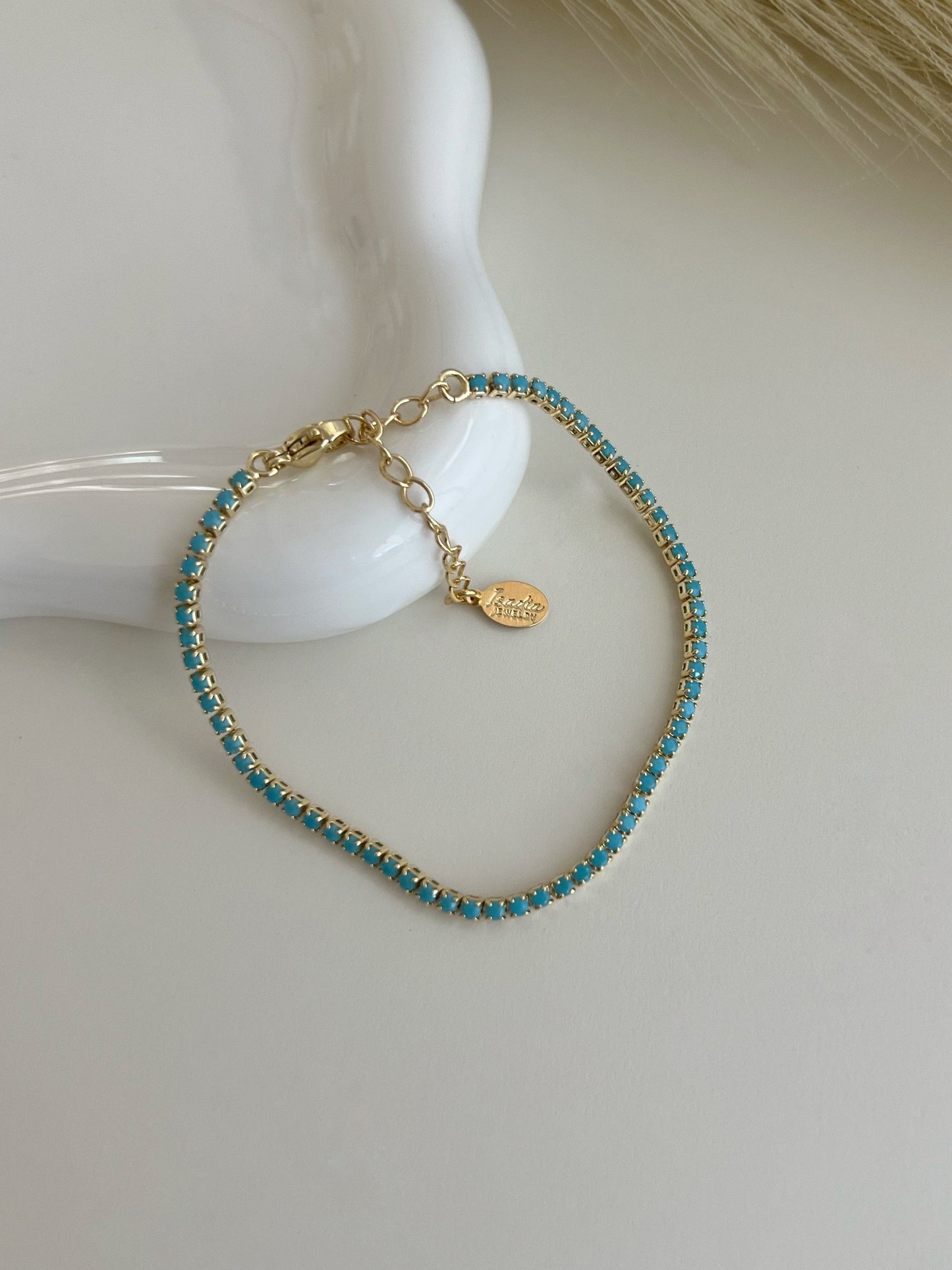 Turquesa Tennis Bracelet