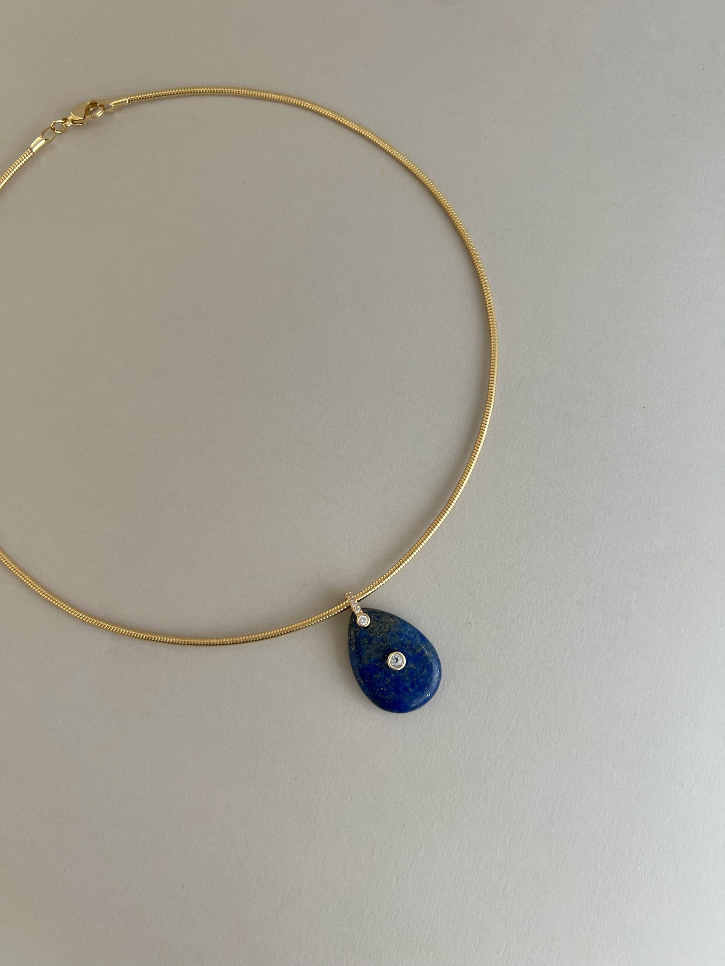 Ocean Pure Stone Necklace