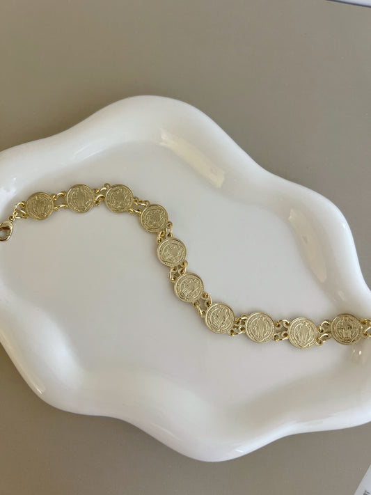 San Benito Coins Bracelet