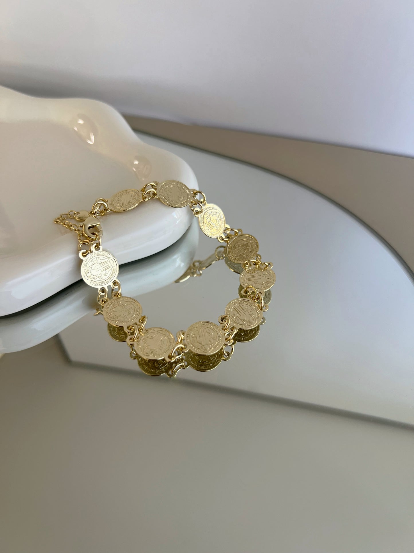 San Benito Coins Bracelet