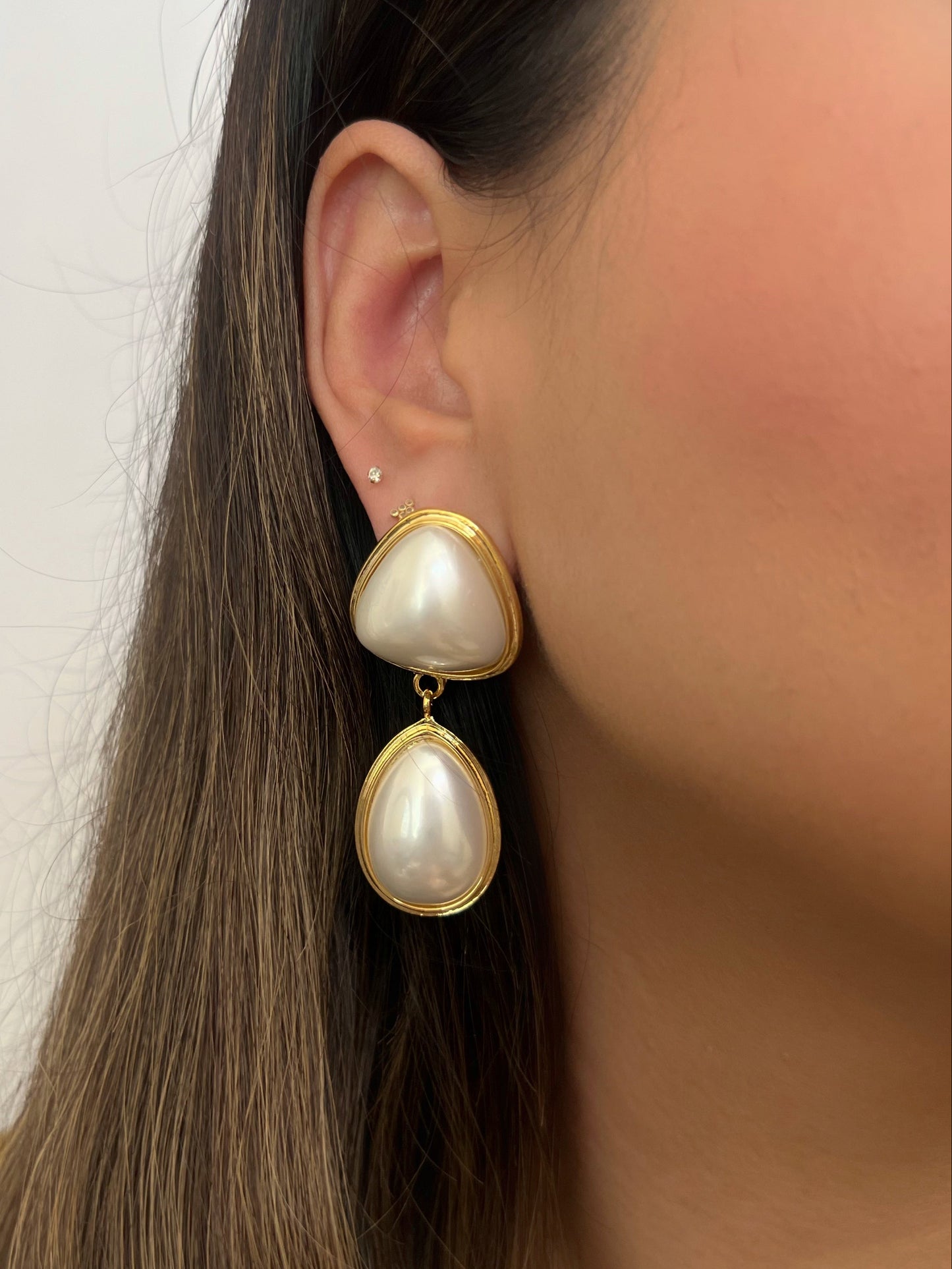 Golden Drops Earrings
