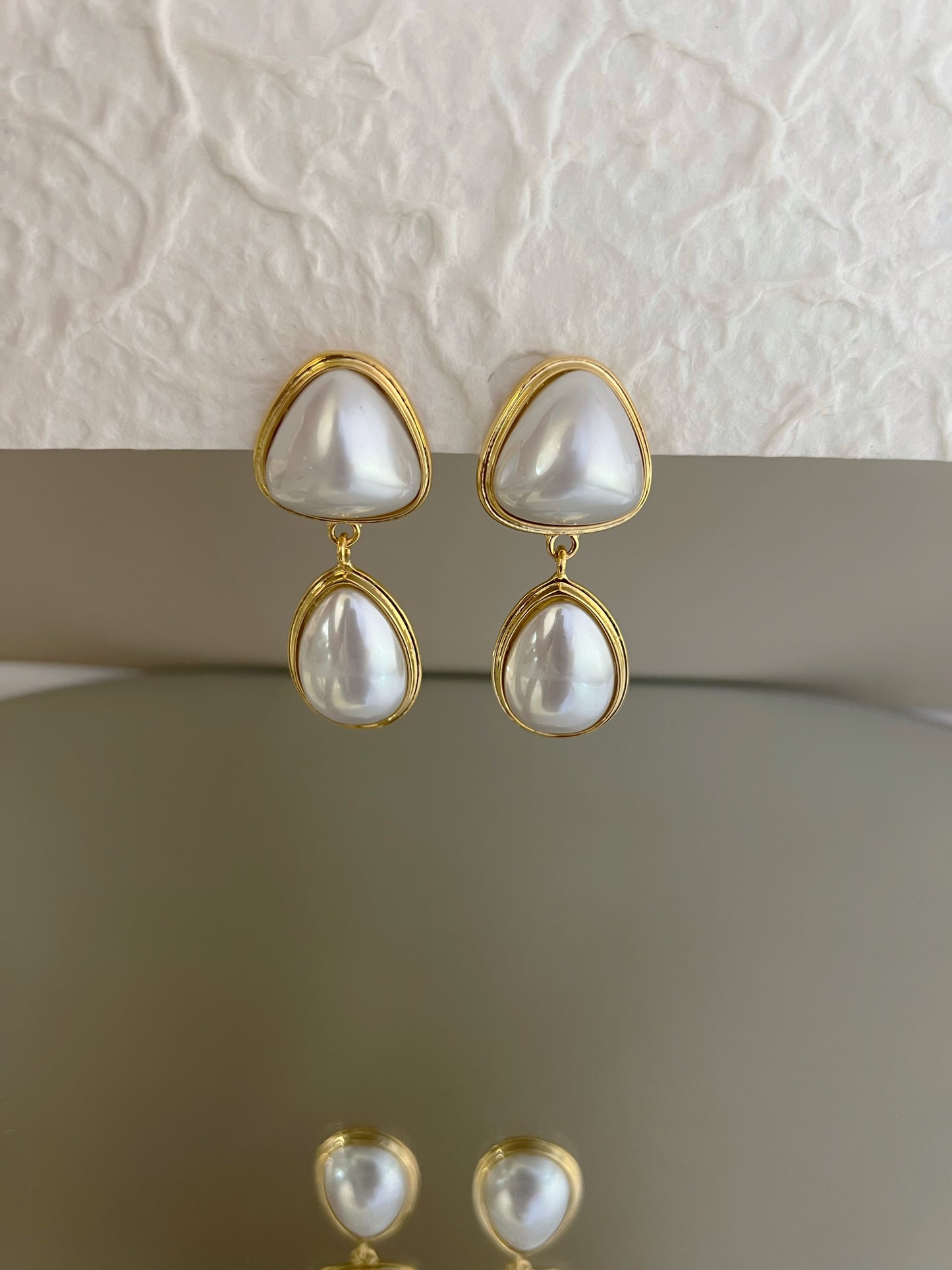 Golden Drops Earrings