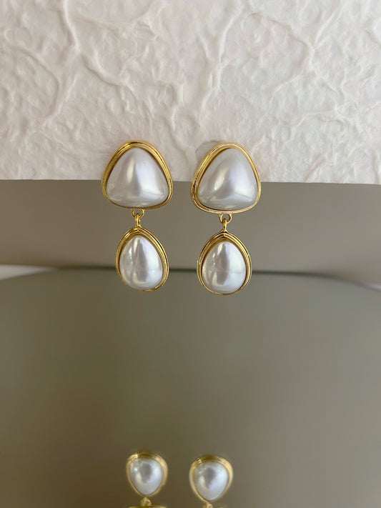 Golden Drops Earrings