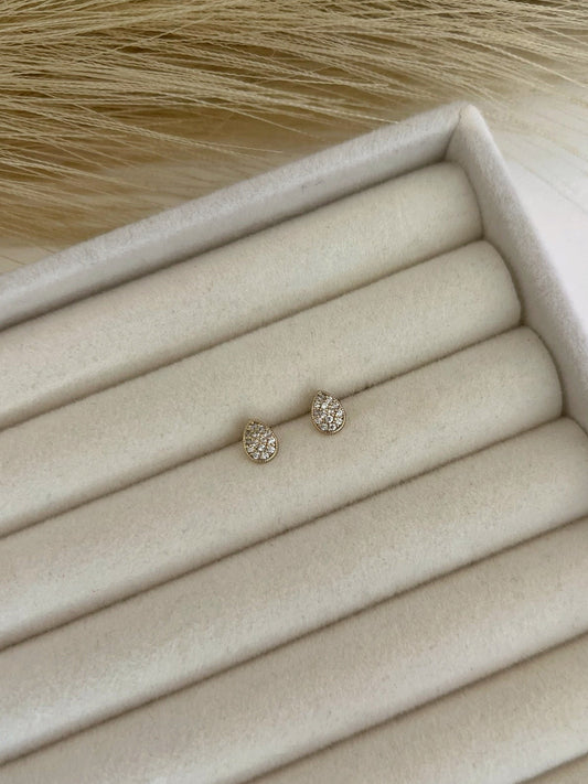 Shiny Drops Studs