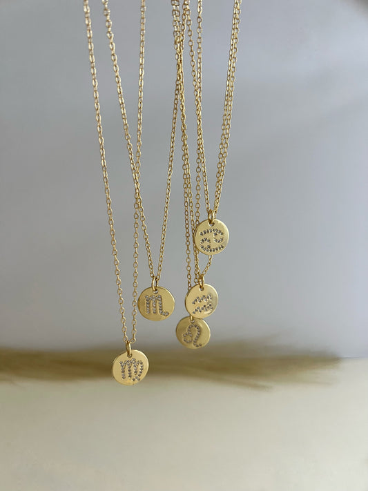 Zodiac Charm Necklace