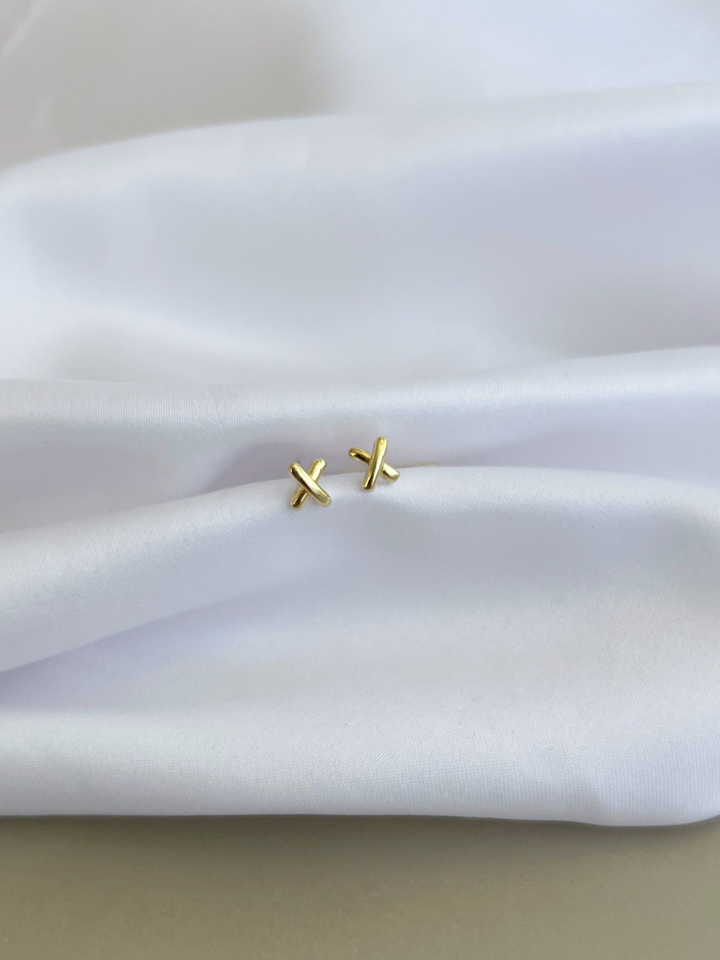 X Cushion Earrings