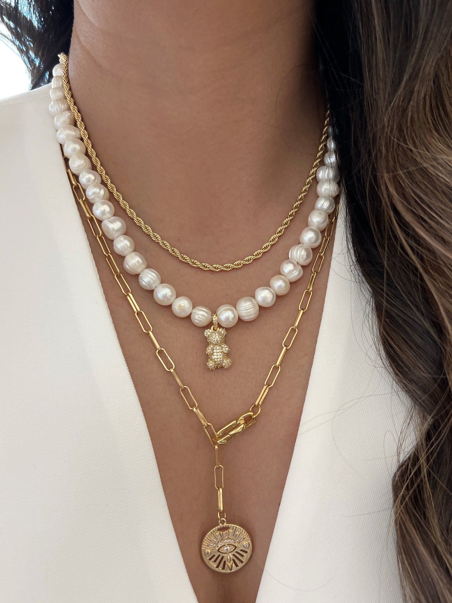 Teddy Bear Necklace