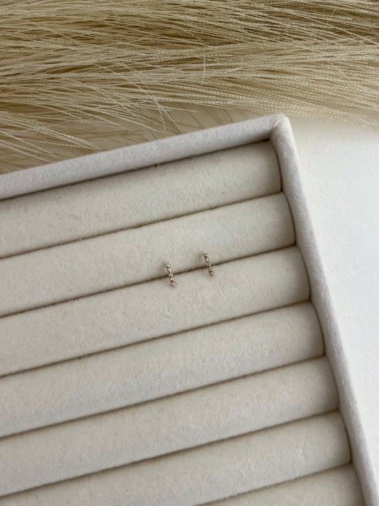Broqueles Linea Zirconias
